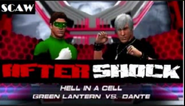 Hell In A Cell Match: Green Lantern vs. Dante
