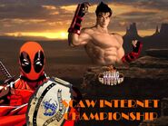 Deadpool (champion) vs. Jin Kazama for the SCAW Internet Championship