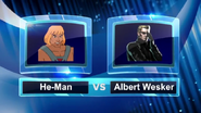 He-Man vs Albert Wesker