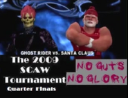 2009 SCAW Tournament quarterfinals match: Ghost Rider vs Santa Claus