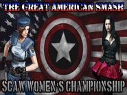 Jill Valentine (champion) vs. Amy Lee for the SCAW Women's Championship