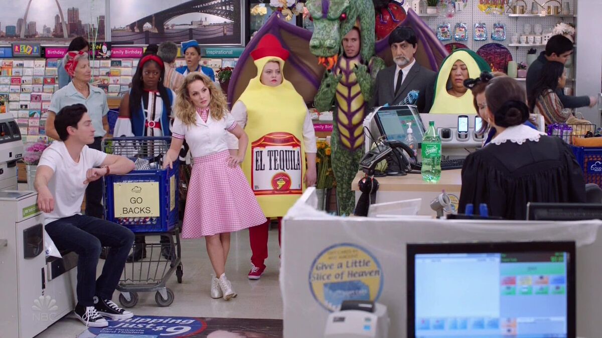 Image result for superstore halloween episode 2017 cheyenne