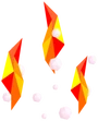 The unused "burn spores" sprite.