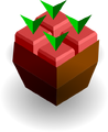 A gather icon with the Imperius fruit.