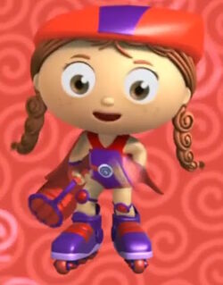 super why characters red