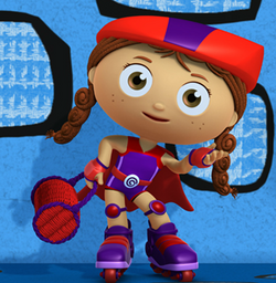 super why characters red