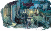 Dinotopia World Beneath Black Fish Tavern