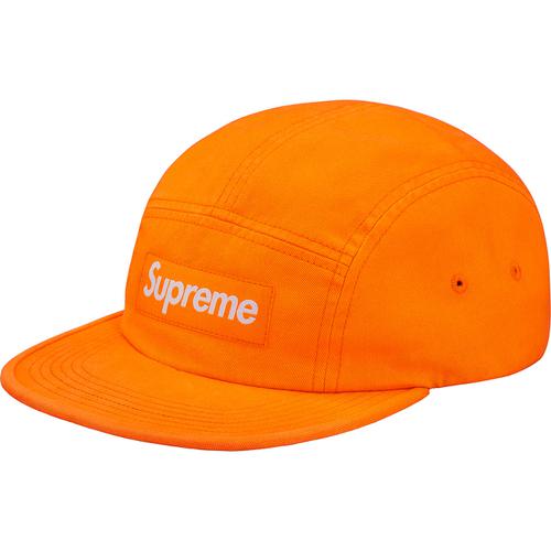 Supreme Washed Chino Twill Camp Cap - Green