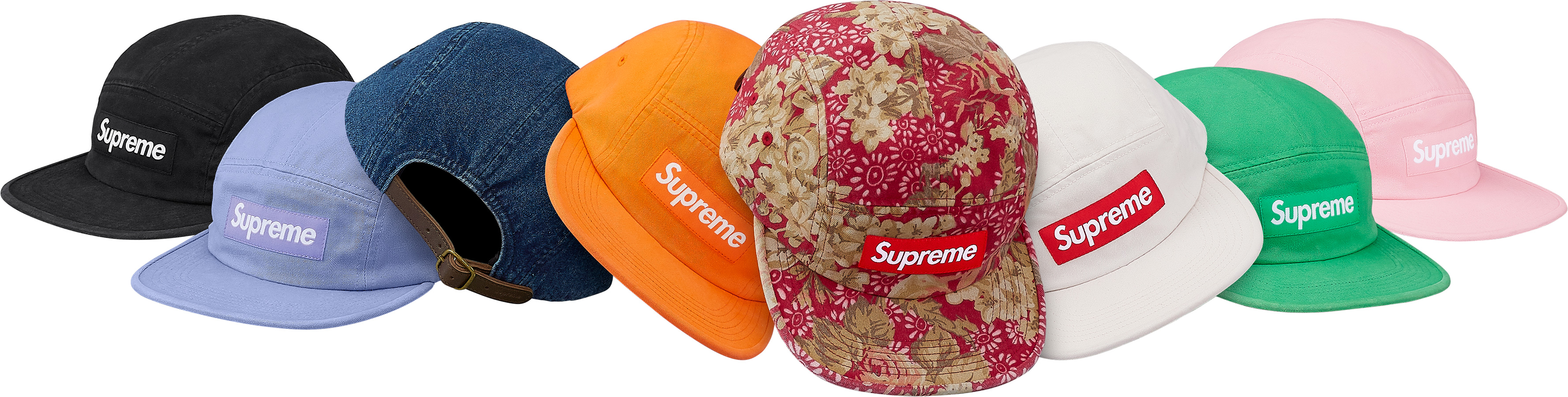 SS18 Washed Chino Twill Camp Cap | Supreme Camp Cap Wiki | Fandom