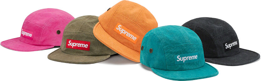 Supreme Washed Canvas Camp Cap 19fw