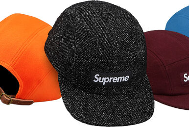 SUPREME ORANGE WOOL CAMP CAP! 