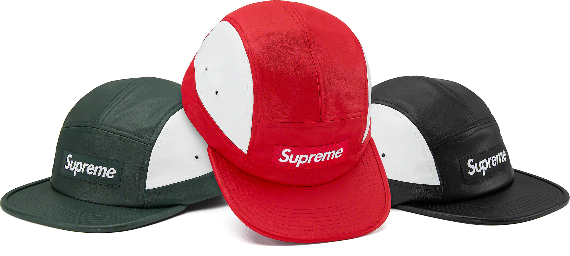 2-Tone Leather Camp Cap | Supreme Camp Cap Wiki | Fandom