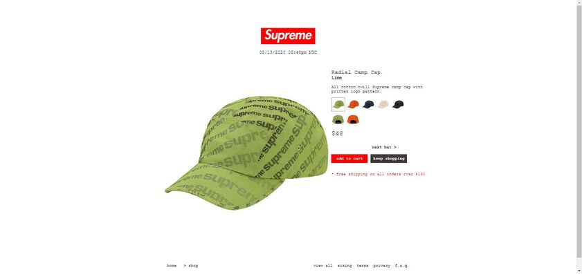 Radial Camp Cap Supreme Camp Cap Wiki Fandom