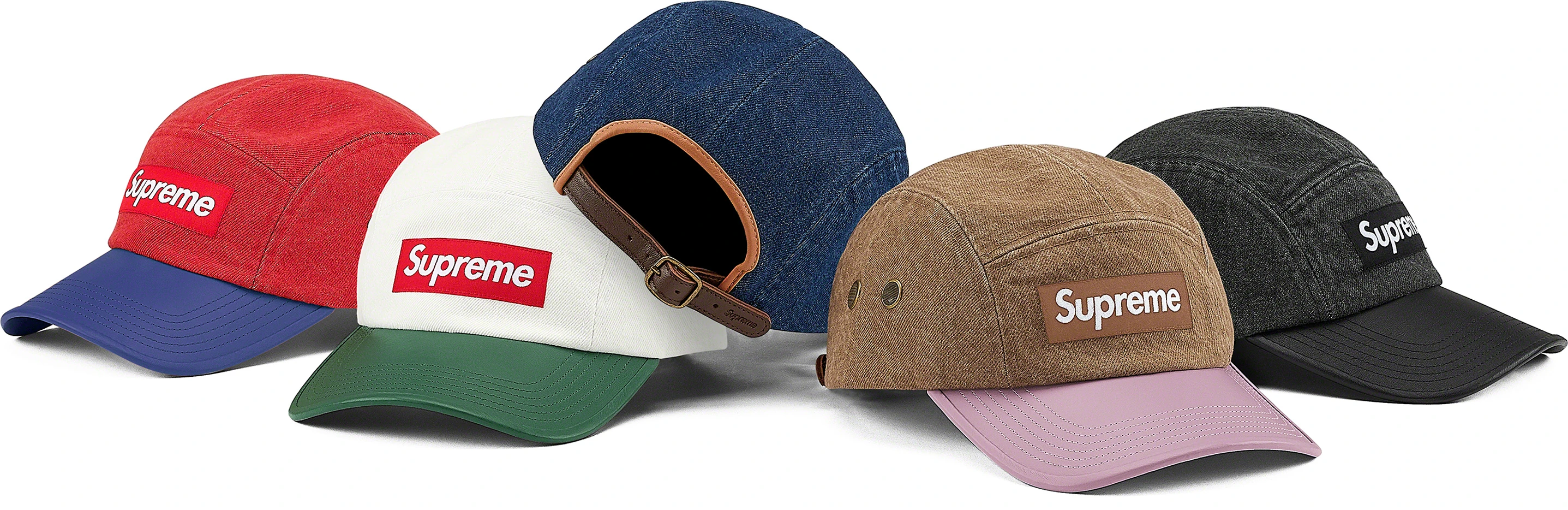 Supreme Men's 2-Tone Camp Cap