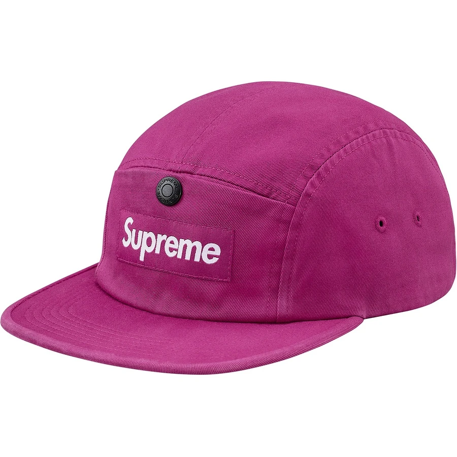 Supreme Snap Button Pocket Camp Cap 18aw aw キャップ