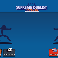 neronsbrother made a game called supreme Duelist Stickman and I got a