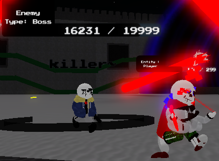 Murder Time Trio Battle Royale (Murder!sans vs Killer!sans vs