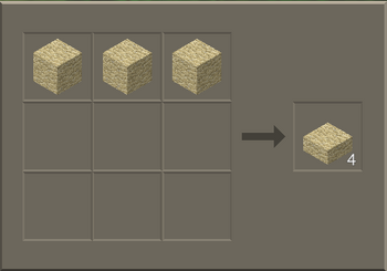 Sandstone Slab craft