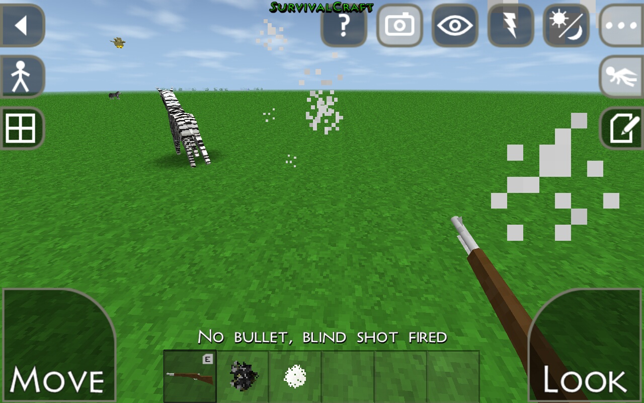 survival craft 2 put a bullet into a musket