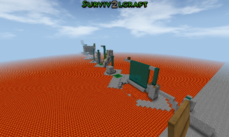 I managed to download the Walking Dead map from Survivalcraft. I