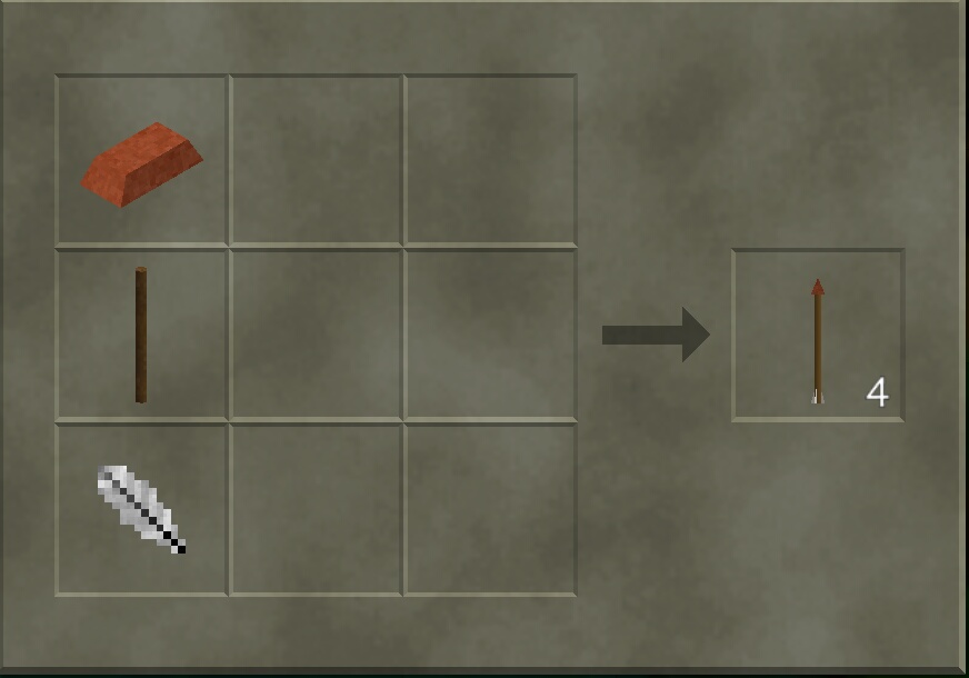 Can't craft TiC arrows?