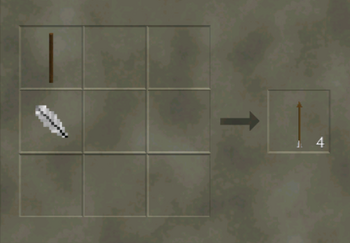 Wooden Tip Arrow