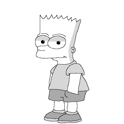 Hand Drawn Bart