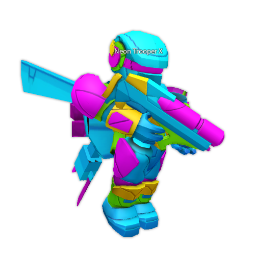 Neon Trooper Survive The Disasters 2 Wiki Fandom - roblox neon 2 team shooter old game