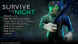 Aurek Team on X: Survive the Night update 1.5.0 is now live! Play