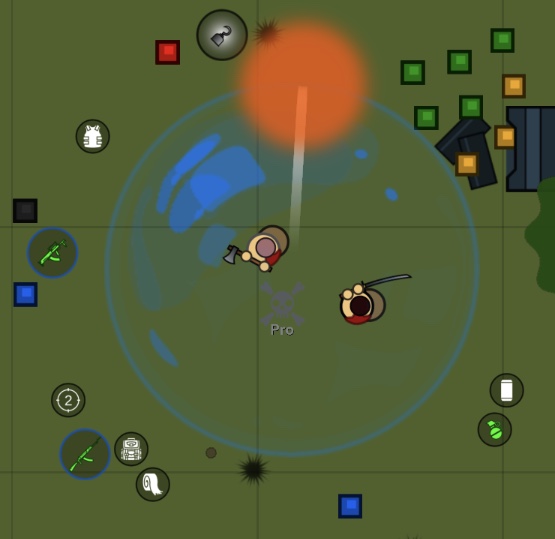 Knocked Out, Surviv.io Wiki