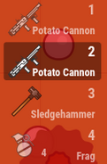 Dual potato cannons