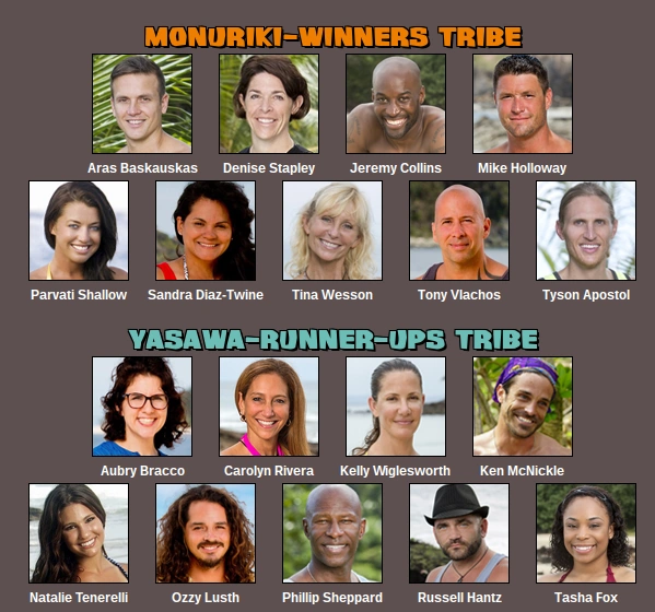 Survivor Winners vs. RunnerUps Survivor Fanfiction Wiki Fandom