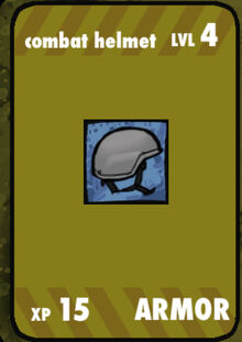 Combat Helmet front