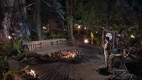 Survivor Tamil Tribal Council.