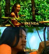 Brenda's shots shots in the intro.