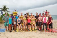 Survivor: Philippines cast.