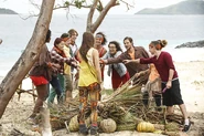 Vanua with their supplies.
