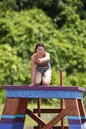 Denise at the second Immunity Challenge.