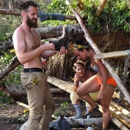 Max, Carolyn, and Shirin at Masaya.