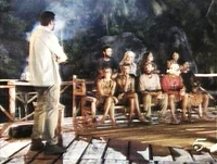 Supervivientes: Expedición Robinson 2001 Tribal Council.