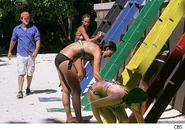 The ladies compete in Micronesia.