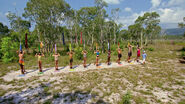 The contestants in Survivor: Kaôh Rōng.