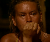 Abi crying after Denise told her she is unlikable.