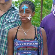 Roxy at the first Immunity Challenge.