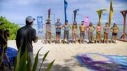 Lumuwaku before the fourth individual Immunity Challenge.