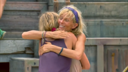 Tina beats her daughter and says goodbye.