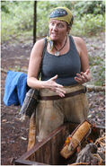 Janet is accused of smuggling a granola bar.