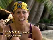 Jenna L. making a confessional, announcing she wants the former winners out