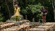 Stephanie faces off against Matt to stay alive.