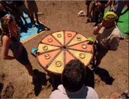 Kimmi vs. Colby in the Day 6 Immunity Challenge.